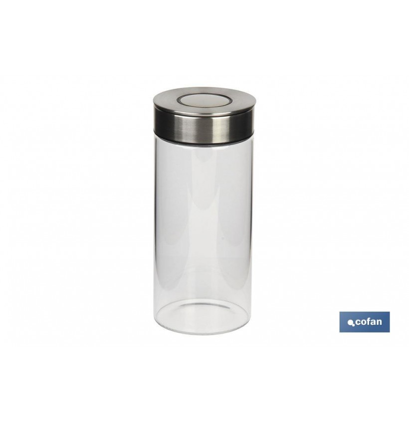 FRASCO BOROSILICATO+ACERO MODELO CICER 1500ML