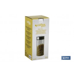 FRASCO BOROSILICATO+ACERO MODELO CICER 1500ML