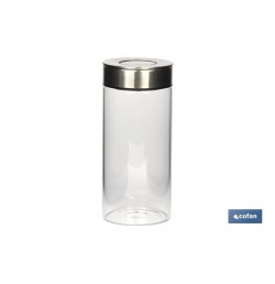 FRASCO BOROSILICATO+ACERO MODELO CICER 1500ML