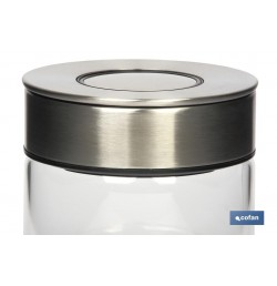 FRASCO BOROSILICATO+ACERO MODELO CICER550ML
