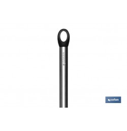 CUCHARA DE PASTA DE ACERO INOX. Y SILICONA MODELO NEIGE 34 CM