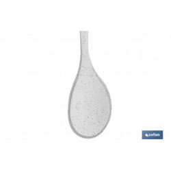 CUCHARA DE COCINA DE SILICONA BLANCA MODELO BACH 30 CM