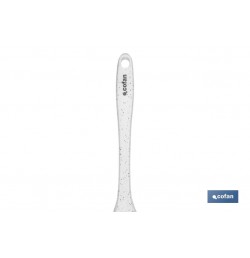 CUCHARA DE AGUJEROS DE SILICONA BLANCA MODELO BACH 34 CM
