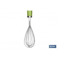 BATIDOR MANUAL VERDE CLARO MODELO SENA 28,5 CM