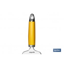 PALA DE CORTAR QUESO AMARILLO MODELO SENA 22 CM