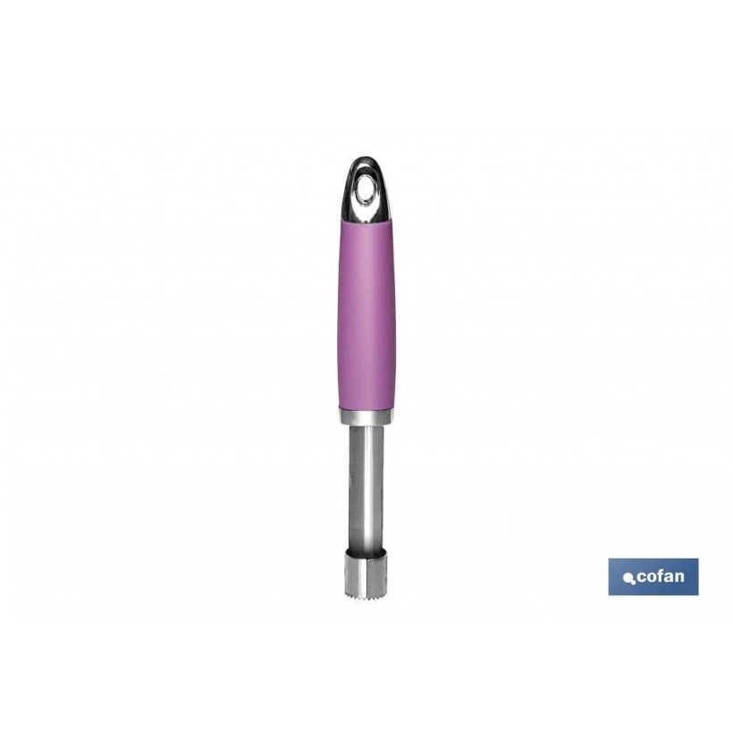 DESCORAZONADOR  MODELO SENA MORADO 21 CM