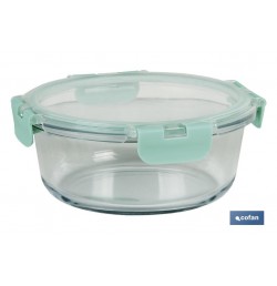 SET DE 2 RECIPIENTES DE BOROSILICATO MODELO AGATHA 620 ML - 950ML