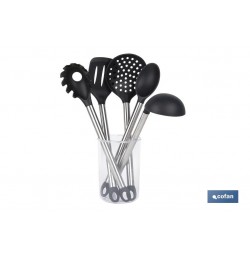 SET DE 6 UTENSILIOS DE COCINA GAMA NEIGE