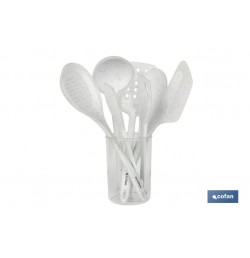 SET DE 7 UTENSILIOS DE COCINA GAMA BACH