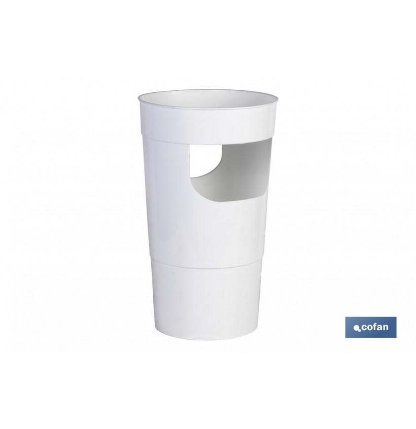 PARAGÜERO  BLANCO  POLIPROPILENO 27X20.6X45 cm venta unitaria