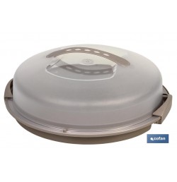 TARTERA  REDONDA PAVLOVA OPACA ASAS CREMA  34.5X11CM