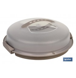 TARTERA  REDONDA PAVLOVA OPACA ASAS CREMA  34.5X11CM