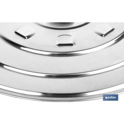 TAPA C/DESVAPO  ALUMINIO 36 cm