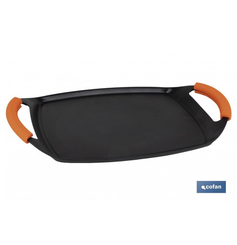 PLANCHA DE ASAR PARA INDUCCIÓN  ALUMINIO FUNDIDO FULL INDUCCION  MODELO OLIVIER 47X1.7 CM