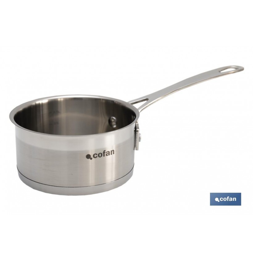 CAZO 1L ACERO INOX 18/10 MODELO CADENZA