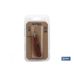 NAVAJA DE CAMPAÑA CON 8,5 cm. DE HOJA