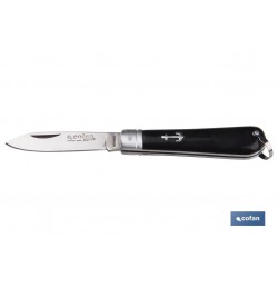 NAVAJA MARINERA CON 8 CM.HOJA PUNTA ESPADA