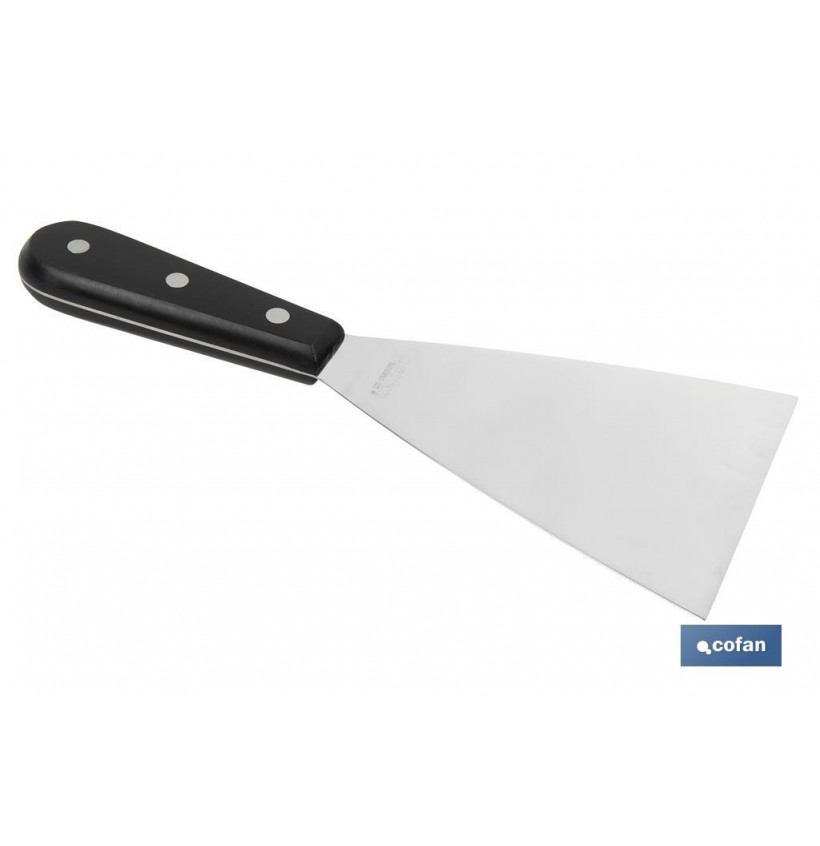 ESPÁTULA PLANCHA ACERO 10 cm