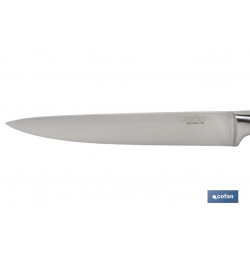 CUCHILLO VERDURAS  HOJA13cm MODELO AGUACEJO ROJO