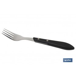 PACK 3 TENEDORES CHULETEROS MODELO GULASH NEGRO