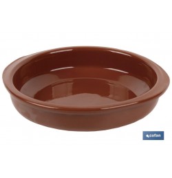 CAZUELA DE BARRO REFRACTARIO 16CM MODELO AZAFRAN