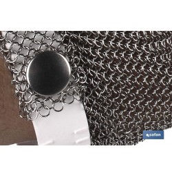 GUANTE ANTICORTE ACERO INOX CARNICERO T-L