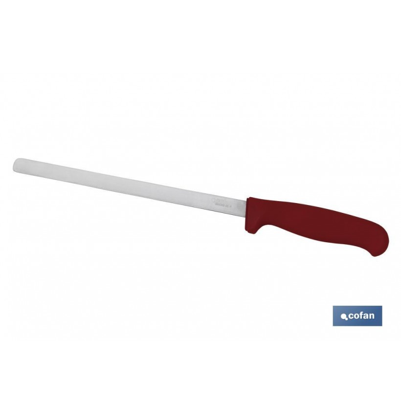 BL. CUCHILLO JAMONERO C/PROTECCIÓN 30cm