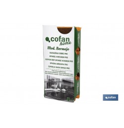 PACK DE 3 ESTROPAJOS SALVAUÑAS COBRE PRO ANTIBACTERIANO NATURALventa unitaria