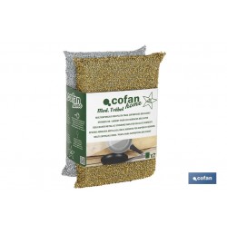 PACK DE 2 MULTIESPONJAS COLOR ORO Y  PLATA  venta unitaria