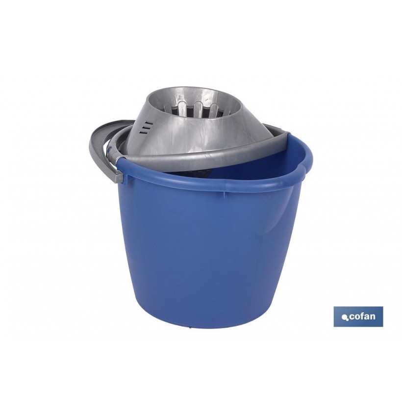 CUBO + ESCURRIDOR 13 L AZUL