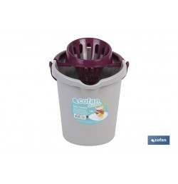 CUBO ESCURRIDOR 14L.MORADO