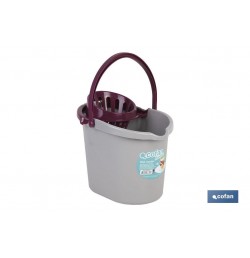 CUBO ESCURRIDOR 14L.MORADO