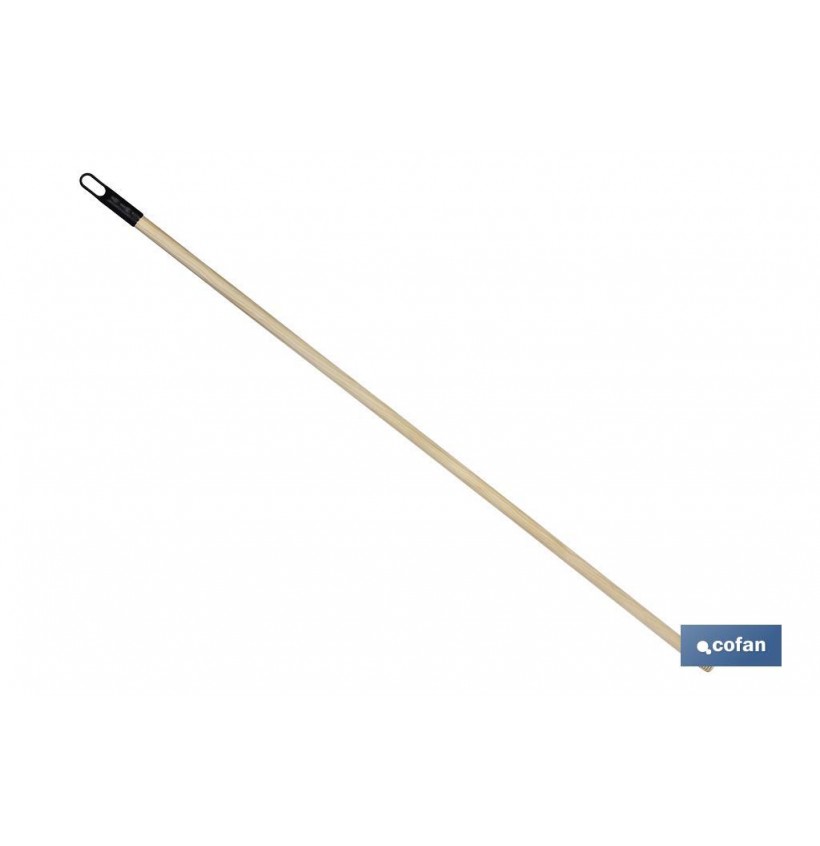 PALO DE MADERA CON ROSCA Ø2,2 CM DE LARGO 1,20 M