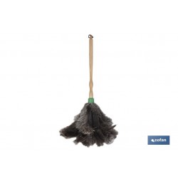 PLUMERO DE PLUMA DE  AVESTRUZ  54cm  venta unitaria