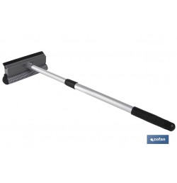LIMPIACRISTALES ESPONJA Y RASPADOR EXTENSIBLE  48-76.5cm