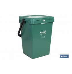 CONTENEDOR VERDE PARA VIDRIO  25L.