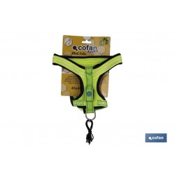 ARNES ILUMINADO Y REFLECTANTE CON LUZ LED PARA PERROS  45x45-70cm