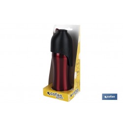 BOTELLA PORTÁTIL MASCOTA ACERO INOXIDABLE 750ML