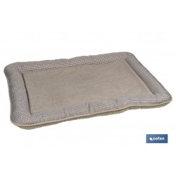 CAMA ACOLCHADA MASCOTAS 86 X 57 X 7 CM