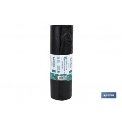 PACK 10 BOLSAS BASURA115x160cm GALGA 150 NEGRO