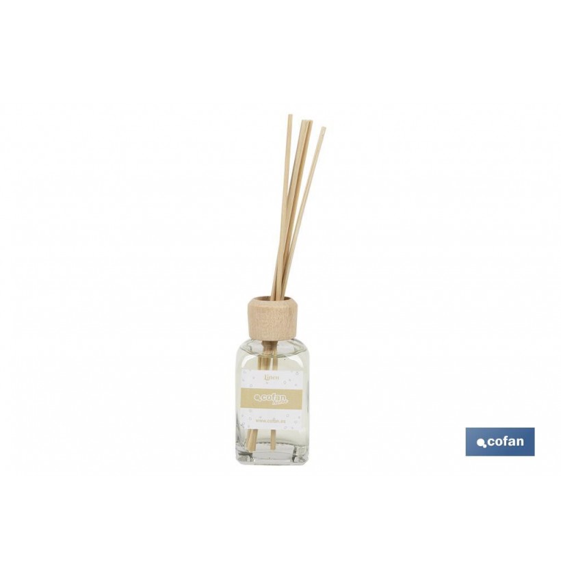 AMBIENTADOR  DE VARILLAS 50ML LINEN VENTA UNITARIA