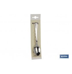 BL 2uds CUCHARA DE CAFE INOX C-18/0 MODELO BOLONIA 1.5 mm