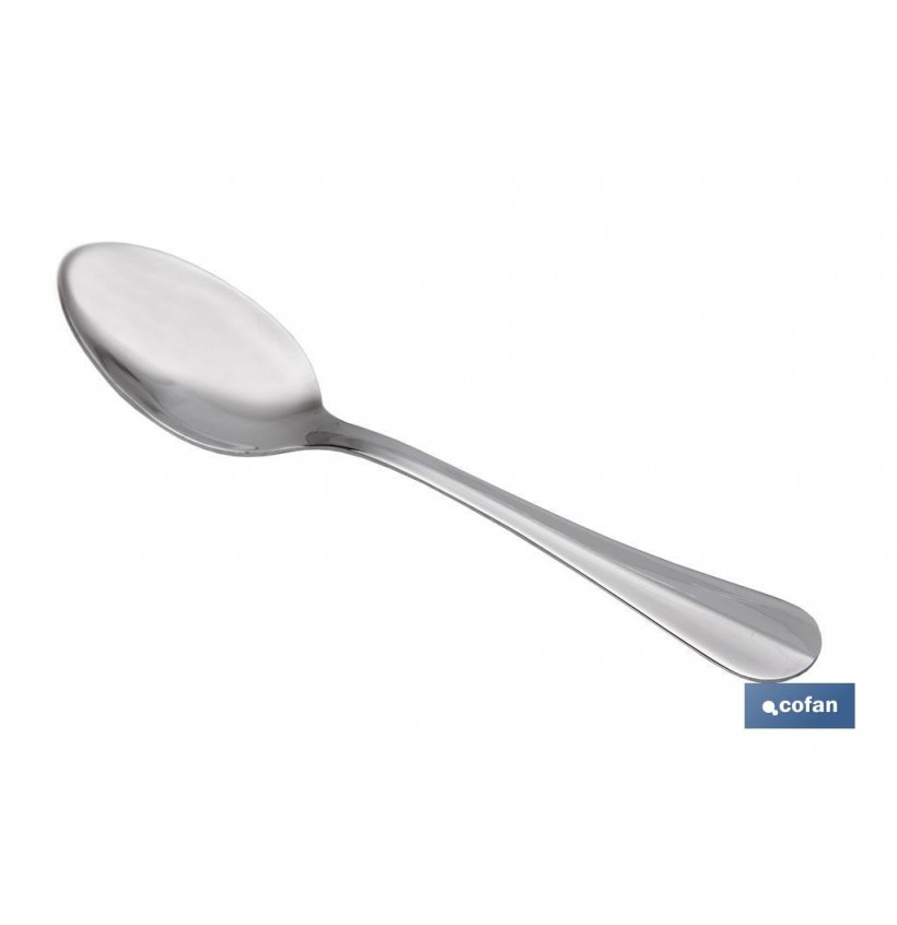 BL 3uds CUCHARA DE TE INOX C-18/0 MODELO BOLONIA 1.2 mm