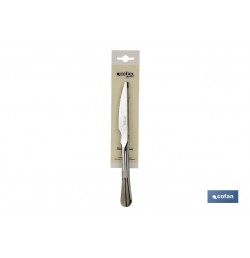CAJA 12uds CUCHILLO DE CARNE INOX C-18/0 MODELO BOLONIA 10  mm