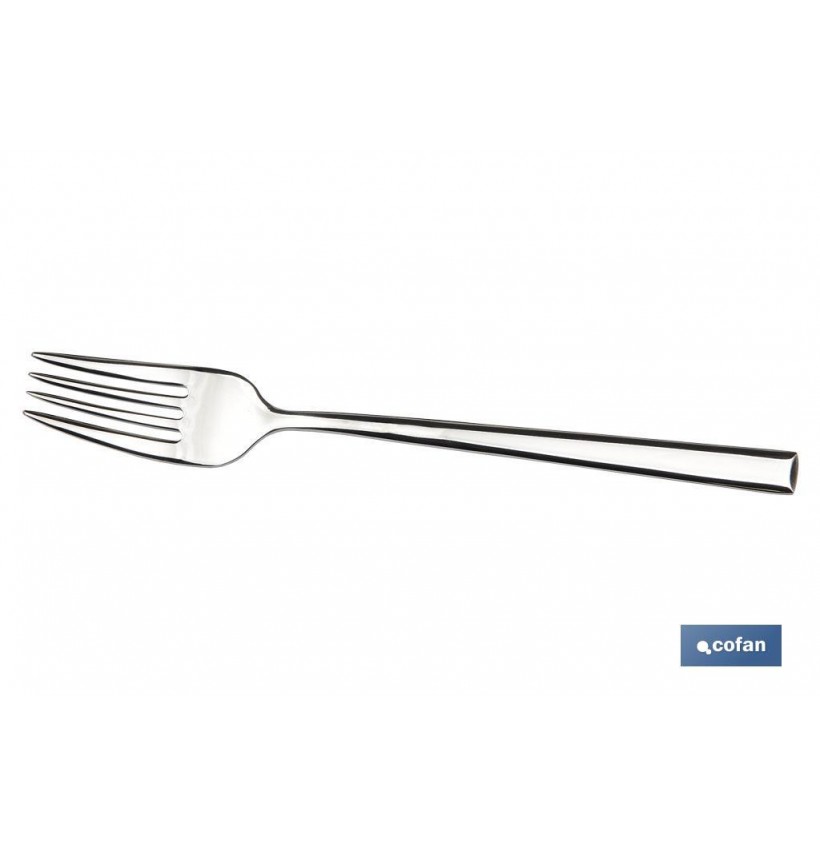 BL 2uds TENEDOR DE MESA INOX C-18/10 MODELO BARI 2,5 mm