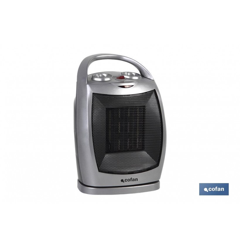 TERMOVENTILADOR CERÁMICO PTC MODELO FINLANDIA 750W / 1500 W