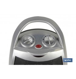 TERMOVENTILADOR CERÁMICO PTC MODELO FINLANDIA 750W / 1500 W