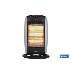 ESTUFA HALOGENA OSCILANTE MODELO NORUEGA 400/800/1200 W
