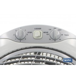 VENTILADOR CON TEMPORIZADOR 50 W BEIS CLARO