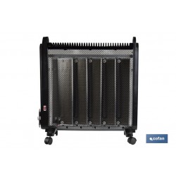 RADIADOR DE MICA BLANCO  MODELO ASTANA 2000W TEMPORIZADOR-MANDO
